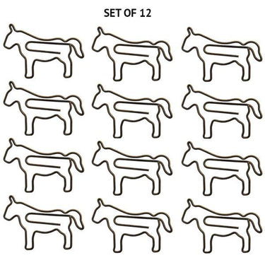 Unicorn Paper Clips (Set of 12)